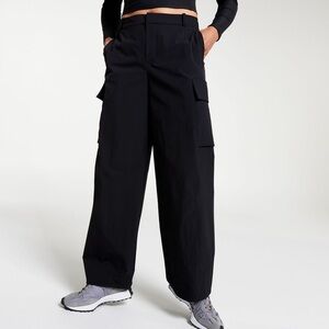 Calia High Rise Cargo Pant Adjustable Jogger bottom
